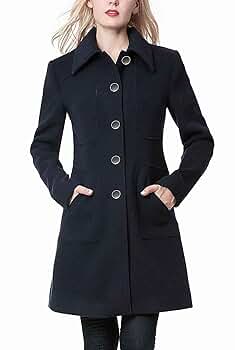 Amazon.com: BGSD Women Anna Wool Blend Walking Coat (Also